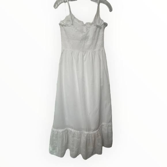 Revolve SNDYS NWT Broderie embroidered cami button maxi dress - Picture 7 of 9